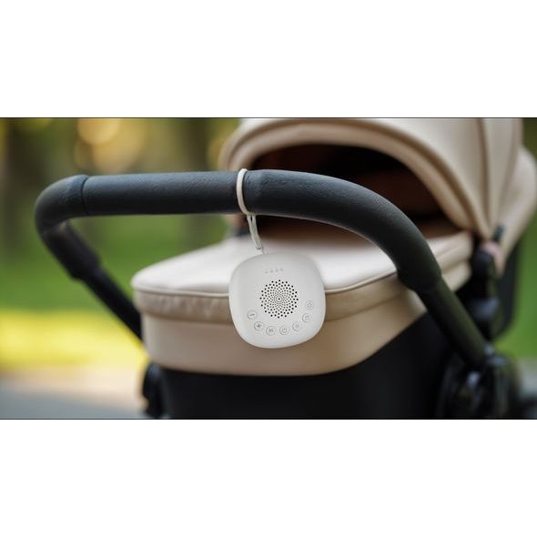 ZOPA PŘENOSNÝ USÍNACÍ MODUL PREMIUM S LED SVĚTLEM, BÍLÝM ŠUMEM A ZVUKY - NOČNÍ SVĚTLA - SPINKÁNÍ