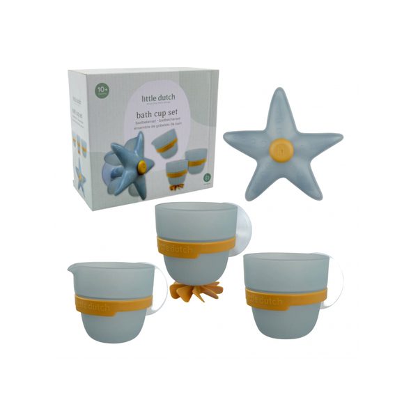 LITTLE DUTCH SADA KELÍMKŮ DO KOUPELE HVĚZDICE - NÁMOŘNICKÝ ZÁLIV - PRO DĚTI