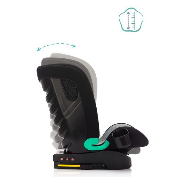 FILLIKID AUTOSEDAČKA ELI PRO ISOFIX I-SIZE 100-150 CM GREY - AUTOSEDAČKY 9-36KG - AUTOSEDAČKY A PŘÍSLUŠENSTVÍ