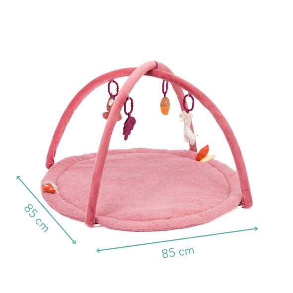 FILLIKID DEKA S HRAZDOU ANIMAL FRIENDS ROSE - HRACÍ DEKY - PRO DĚTI