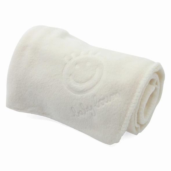 BABY DEKA POLAR 75X100CM ECRU - DĚTSKÉ DEKY PRO MIMINKA - SPINKÁNÍ