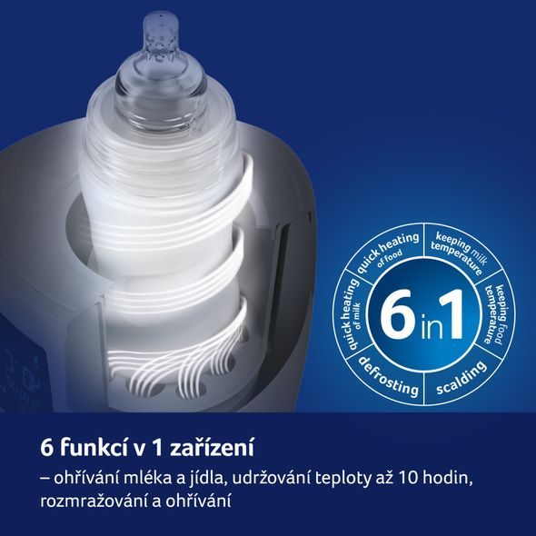 LOVI ELEKTRICKÝ OHŘÍVAČ LAHVÍ BÍLÝ - OHŘÍVAČKY MLÉKA A STRAVY - KRMENÍ