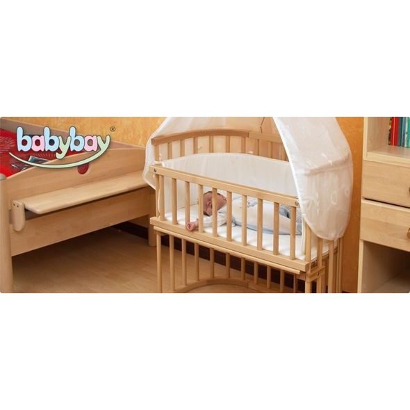 TOBI® BABYBAY® WOODEN BARS - BOČNICE PRO POSTÝLKY PRO MODEL ORIGINAL A MIDI /MAXI A BOXSPRING 2022 - DŘEVĚNÉ POSTÝLKY - SPINKÁNÍ