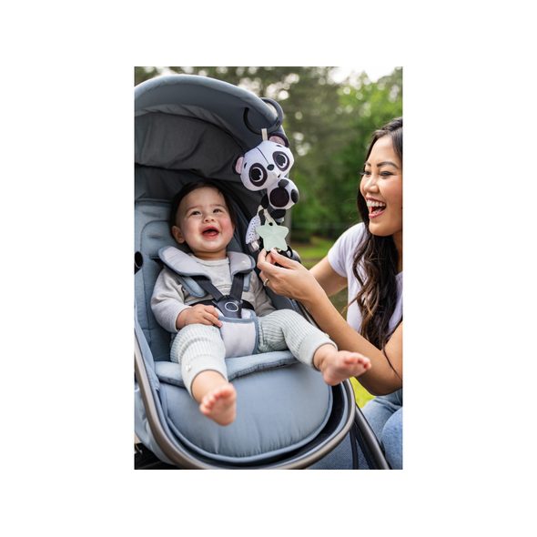 TINY LOVE ZÁVĚSNÁ PANDA BLACK & WHITE - HRAČKY K ZAVĚŠENÍ - PRO DĚTI