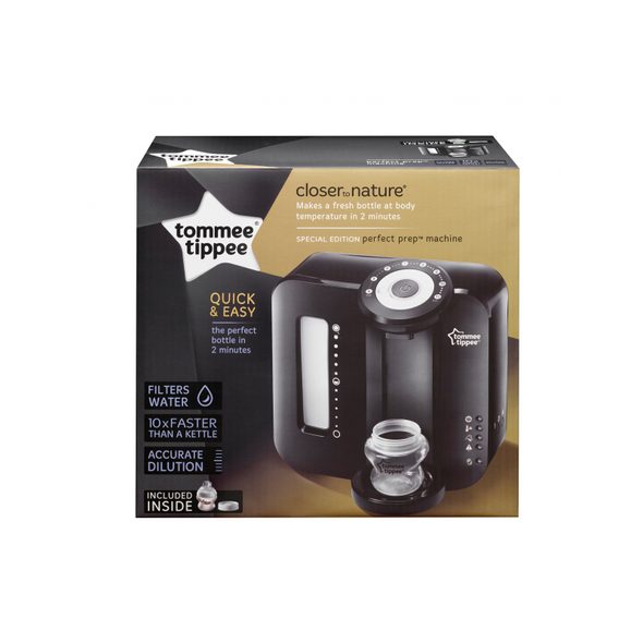 TOMMEE TIPPEE PŘÍSTROJ NA PŘÍPRAVU KOJENECKÉHO MLÉKA PERFECT PREP BLACK - KUCHYŇSKÉ PŘÍSTROJE - KRMENÍ