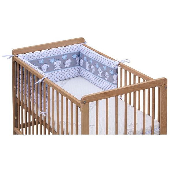 SCARLETT MANTINEL DO POSTÝLKY 4DÍLNÝ GUSTO MODRÁ 180X30CM - MANTINELY - SPINKÁNÍ