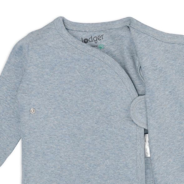 LODGER ZAVINOVACÍ KABÁTEK MELANGE BLUE FOGG VEL. 68 - BODY - PRO DĚTI