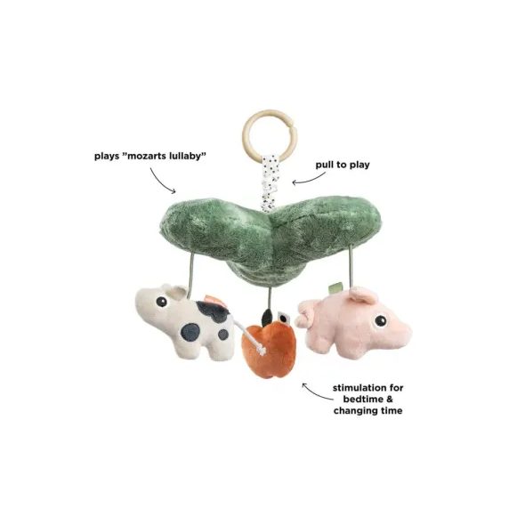 DONE BY DEER HUDEBNÍ HRAČKA TINY FARM - HRAČKY SE ZVUKY - PRO DĚTI