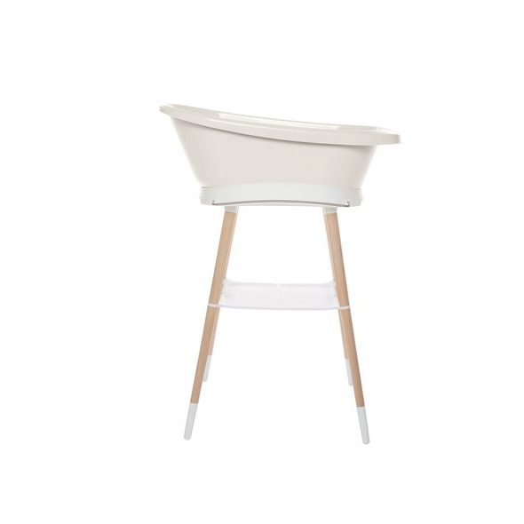 BEBE-JOU SADA VANIČKY SENSE LIGHT OAT A STOJANU SENSE WHITE - VANIČKY PLASTOVÉ - KOUPÁNÍ A ZDRAVÍ