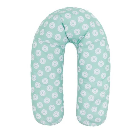 FILLIKID KOJÍCÍ POLŠTÁŘ CIRCLES MINT 190 CM - KOJÍCÍ POLŠTÁŘE - KRMENÍ