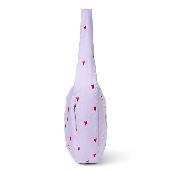 STUDIO NOOS PUFFY CROSS BODY BAG PURPLE HEARTS - ORGANIZÉRY A KOŠÍKY - KOČÁRKY A PŘÍSLUŠENSTVÍ