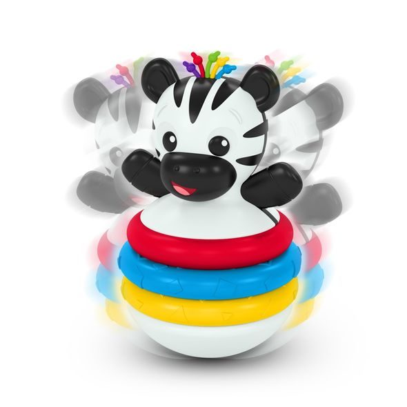 BABY EINSTEIN KOUSÁTKO STOHOVACÍ ZEBRA STACK & WOBBLE ZEN™ 3M+ - KOUSÁTKA - PRO DĚTI