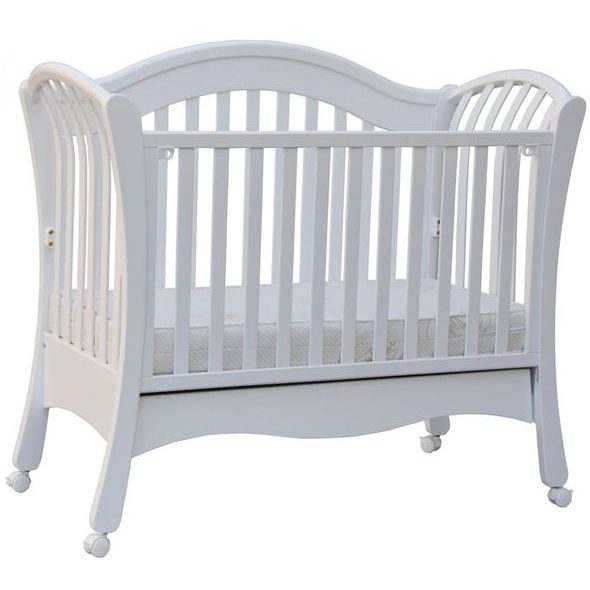 SCARLETT DĚTSKÁ POSTÝLKA VALENCIE (BUK)- BÍLÁ - DŘEVĚNÉ POSTÝLKY - SPINKÁNÍ