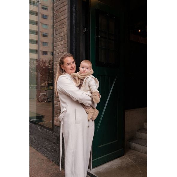 LODGER RUKAVICE TEDDY BEIGE - RUKAVIČKY, ŠÁTKY, NÁKRČNÍKY - PRO DĚTI