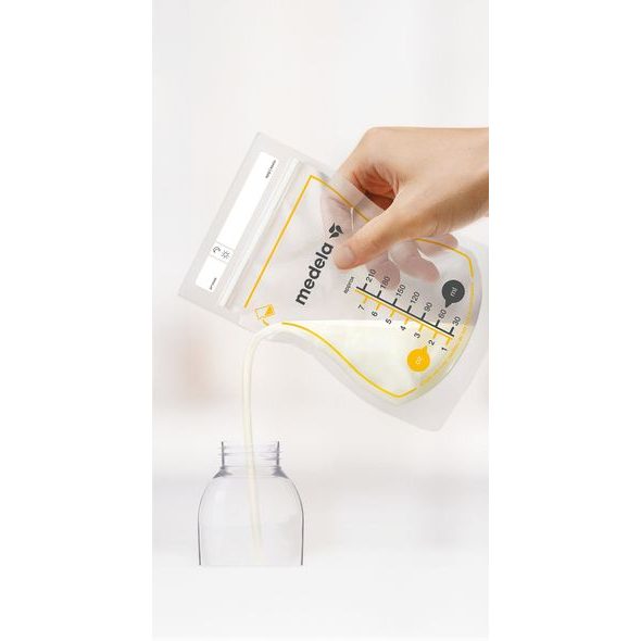 MEDELA MEDELA SÁČKY NA SKLADOVÁNÍ MATEŘSKÉHO MLÉKA EASY POUR - USKLADNĚNÍ MATEŘSKÉHO MLÉKA - KRMENÍ