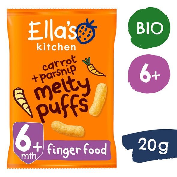 ELLA'S KITCHEN BIO KŘUPKY MRKEV A PASTINÁK (20 G) - TYČINKY/SUŠENKY - KRMENÍ