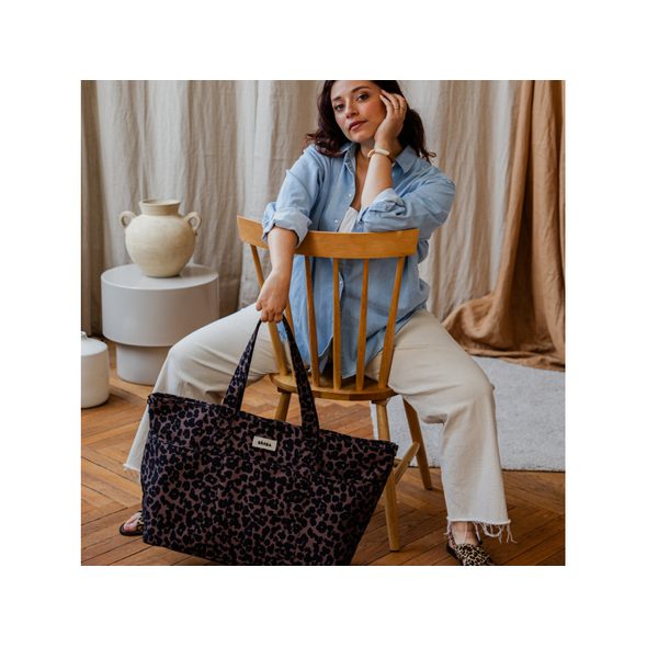 BEABA PŘEBALOVACÍ TAŠKA MADRID XXL LEOPARD - PŘEBALOVACÍ TAŠKY - KOČÁRKY A PŘÍSLUŠENSTVÍ