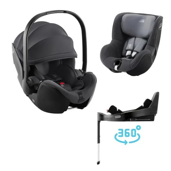 BRITAX RÖMER SET BABY-SAFE PRO + VARIO BASE 5Z + DUALFIX 5Z 2024 - AUTOSEDAČKY 0-18KG - AUTOSEDAČKY A PŘÍSLUŠENSTVÍ