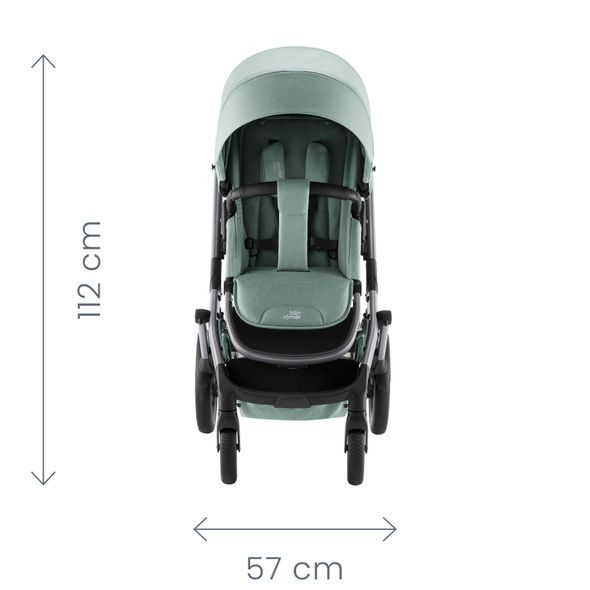 BRITAX RÖMER SET KOČÁREK SMILE 5Z + HLUBOKÁ KORBA + AUTOSEDAČKA BABY-SAFE PRO + VARIO BASE 5Z - TROJKOMBINACE - KOČÁRKY A PŘÍSLUŠENSTVÍ