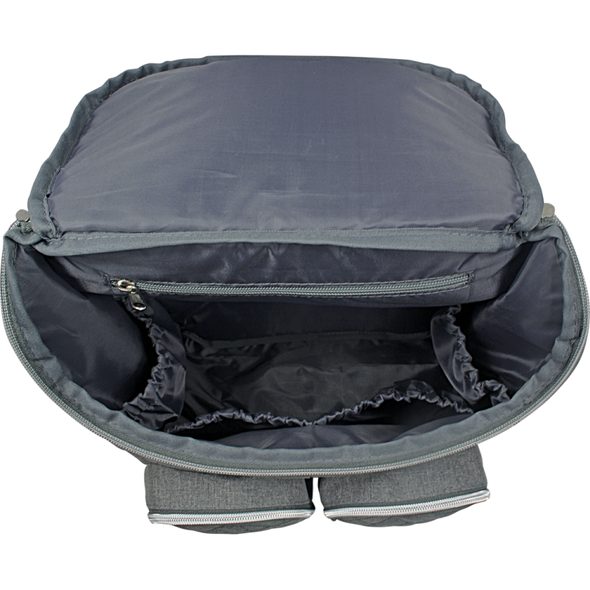 DOOKY PŘEBALOVACÍ BATOH 2V1 GREY MELANGE - PŘEBALOVACÍ BATOHY - KOČÁRKY A PŘÍSLUŠENSTVÍ