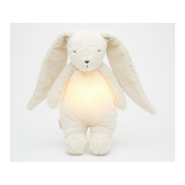 MOONIE USÍNÁČEK ZAJÍČEK 2.0 ORGANIC POLAR - USÍNÁČCI ŠUMÍCÍ / S TLUKOTEM - PRO DĚTI