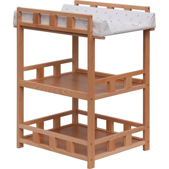 SCARLETT PŘEBALOVACÍ PULT BUNO PŘÍRODNÍ HVĚZDIČKA BÍLÁ - PŘEBALOVACÍ PULTY - PŘEBALOVÁNÍ