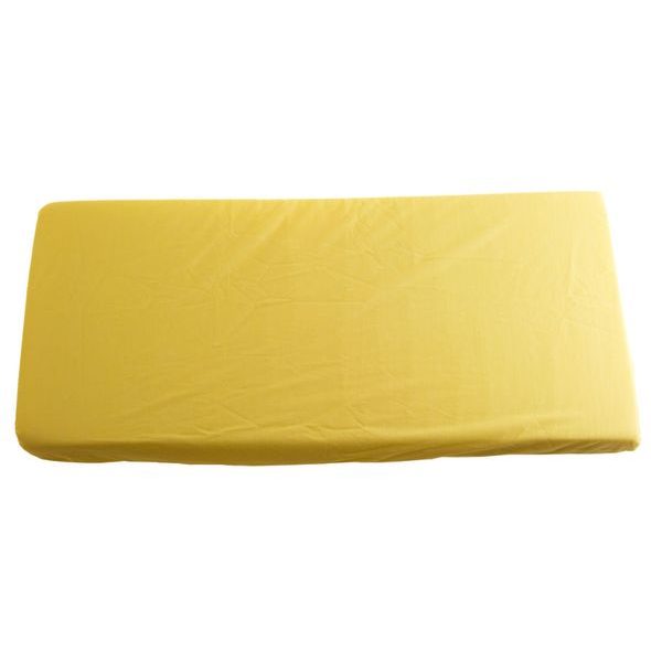 KAARSGAREN 2V1 ŽLUTÉ PROSTĚRADLO A CHRÁNIČ MATRACE 90X200CM - PROSTĚRADLA - SPINKÁNÍ