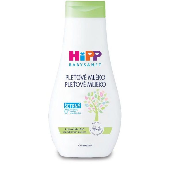 HIPP BABYSANFT PLEŤOVÉ MLÉKO 350ML - NOVÉ SLOŽENÍ - ŠAMPÓNY, KOZMETIKA - KOUPÁNÍ A ZDRAVÍ