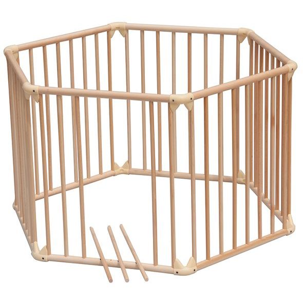 SCARLETT DĚTSKÁ DŘEVĚNÁ OHRÁDKA FANY PŘÍRODNÍ 98X98CM - OHRÁDKY - KOUPÁNÍ A ZDRAVÍ