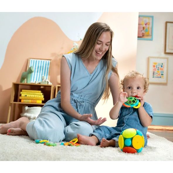 BRIGHT STARTS HRAČKA MULTISENZORICKÁ SET CATCH ME SMILE™ 4KS 3M+ - SENZORICKÉ HRAČKY - PRO DĚTI