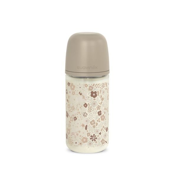 SUAVINEX LÁHEV SKLO WONDERLAND NEW 240 ML FYZIOLOGICKÁ SX PRO +3 MF - KOJENECKÉ LAHVE - KRMENÍ