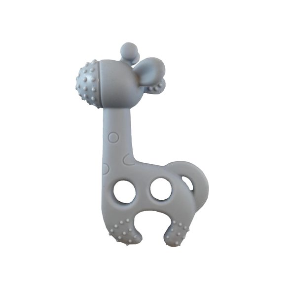 DIAPERCHAMP KOUSÁTKO ŽIRAFA BITE ME RAFF BLUE GREY - KOUSÁTKA - PRO DĚTI