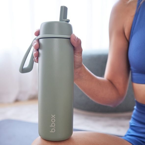 B.BOX NEREZOVÁ TERMOLAHEV S BRČKEM 690 ML - OLIVE - TERMOOBALY A TERMOSKY - KRMENÍ