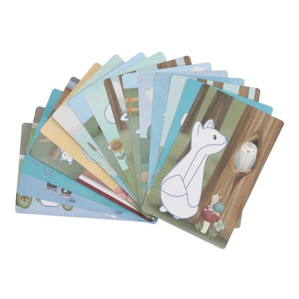 LITTLE DUTCH KRESLICÍ TABLET BLUE FOREST FRIENDS - FOREST FRIENDS - PRO DĚTI