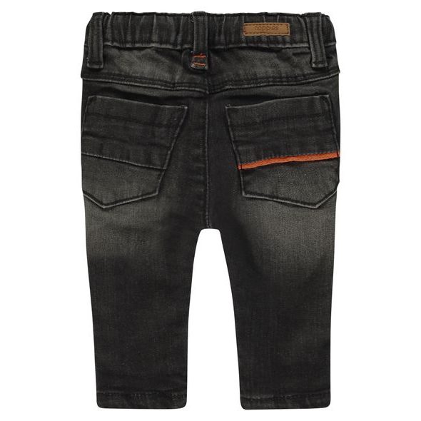 NOPPIES JEANS TROTWOOD BLACK DENIM - KALHOTKY A TEPLÁČKY - PRO DĚTI