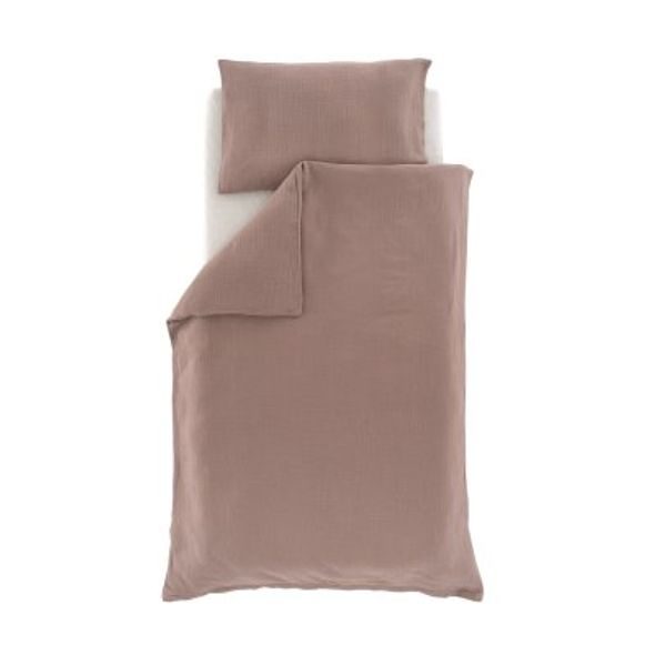 TRÄUMELAND POVLEČENÍ MUSSELIN 100/135 + 40/60 KASTANIE - POVLEČENÍ DO POSTÝLKY - SPINKÁNÍ