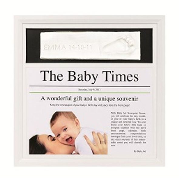 BABY ART NEWS PRINT FRAME - OTISKY A ALBA - PRO MAMINKY