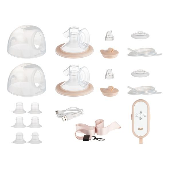 CANPOL BABIES DVOJITÁ ODSÁVAČKA MATEŘSKÉHO MLÉKA DO PODPRSENKY MILKSHELL - ODSÁVAČKY MATEŘSKÉHO MLÉKA - KRMENÍ