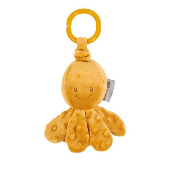 NATTOU CHOBOTNIČKA VIBRAČNÍ NA C KROUŽKU DARK BLUE 20 CM LAPIDOU - HRAČKY K ZAVĚŠENÍ - PRO DĚTI