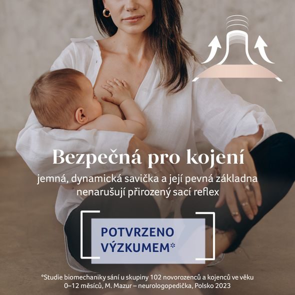 LOVI SAVIČKA DYNAMICKÁ MAMMAFEEL 3M+ 1KS POMALÁ - SAVIČKY A PÍTKA - KRMENÍ