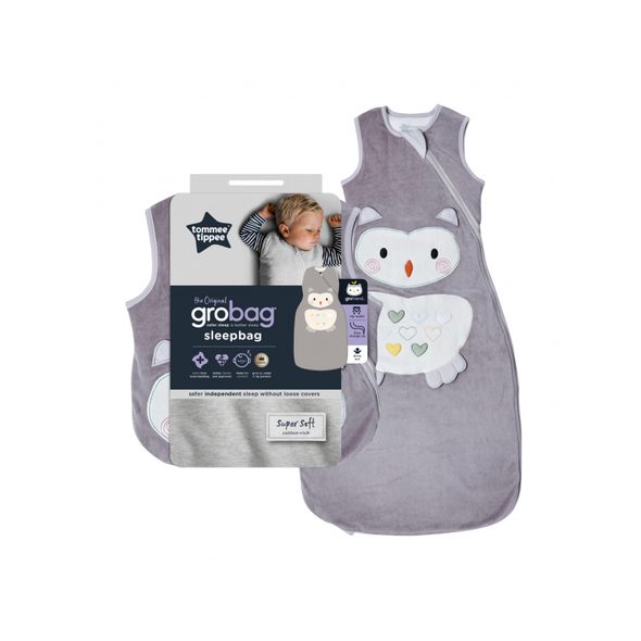 TOMMEE TIPPEE SPACÍ PYTEL GROBAG 18-36M LETNÍ OLLIE THE OWL - SPACÍ PYTLE - SPINKÁNÍ