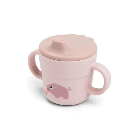 DONE BY DEER FOODIE HRNEČEK S PÍTKEM TINY FARM - DĚTSKÉ HRNEČKY - KRMENÍ