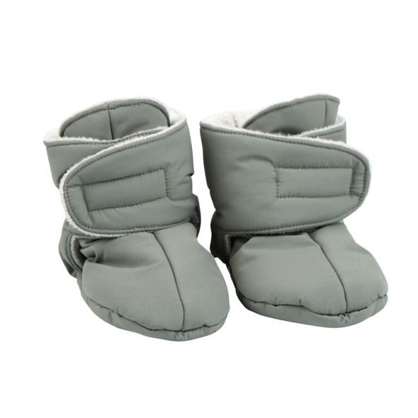 VOKSI BABY BOOTIES MEADOW GREEN LIGHT GREY 1-2Y - BOTIČKY - PRO DĚTI