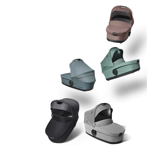 EASYWALKER HARVEY KORBA TWIN NIGHT BLACK - KORBIČKY - KOČÁRKY A PŘÍSLUŠENSTVÍ