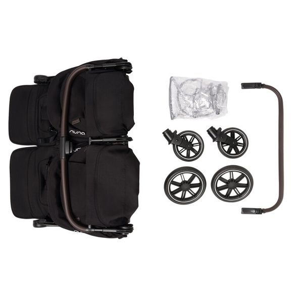NUNA TRVL™ DUBL CAVIAR - KOČÁRKY PRO DVOJČATA - KOČÁRKY A PŘÍSLUŠENSTVÍ