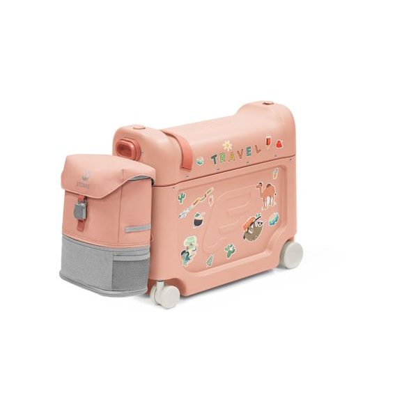 STOKKE® JETKIDS™ TRAVEL BUNDLE: BEDBOX™ + CREW BACKPACK™ CESTOVATELSKÝ SET - DĚTSKÁ ODRÁŽEDLA - PRO DĚTI