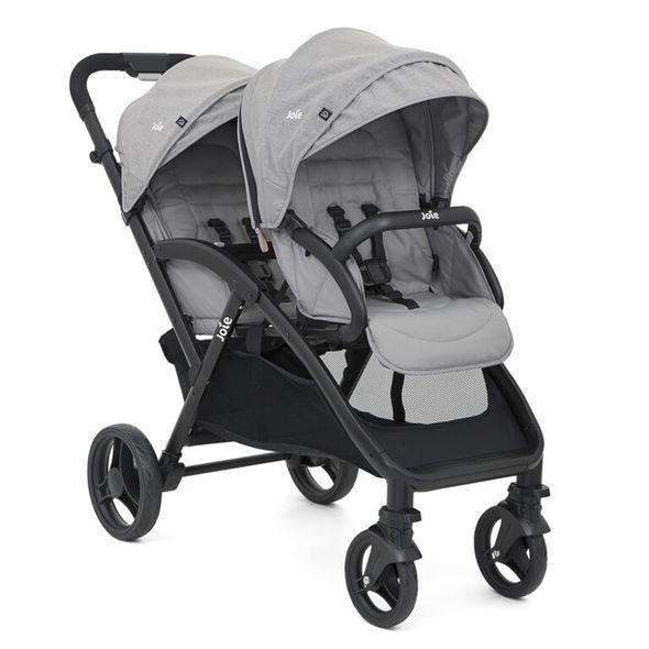 JOIE EVALITE DUO GREY FLANNEL - KOČÁRKY PRO SOUROZENCE - KOČÁRKY A PŘÍSLUŠENSTVÍ