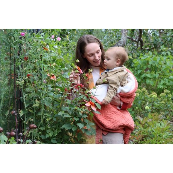 VINTER & BLOOM DEKA CUDDLY SOFT CORAL - DĚTSKÉ DEKY PRO MIMINKA - SPINKÁNÍ