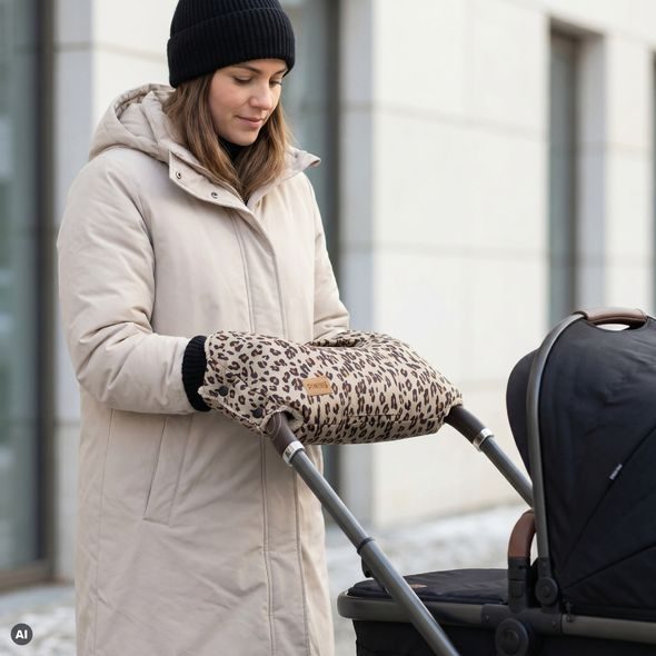 FILLIKID OCHRANA NA RUCE KALIX TEDDY LEOPARD - RUKÁVNÍKY NA KOČÁREK - KOČÁRKY A PŘÍSLUŠENSTVÍ