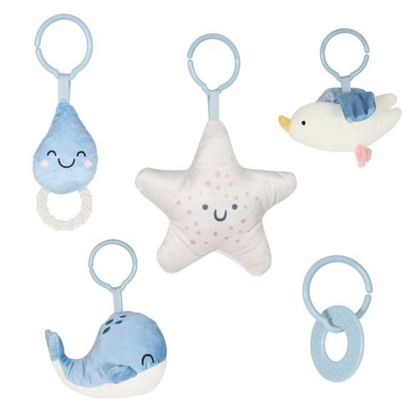 KINDERKRAFT DEKA HRACÍ S HRAZDIČKOU COZYPLAY NORDIC BREEZE - HRACÍ DEKY - PRO DĚTI